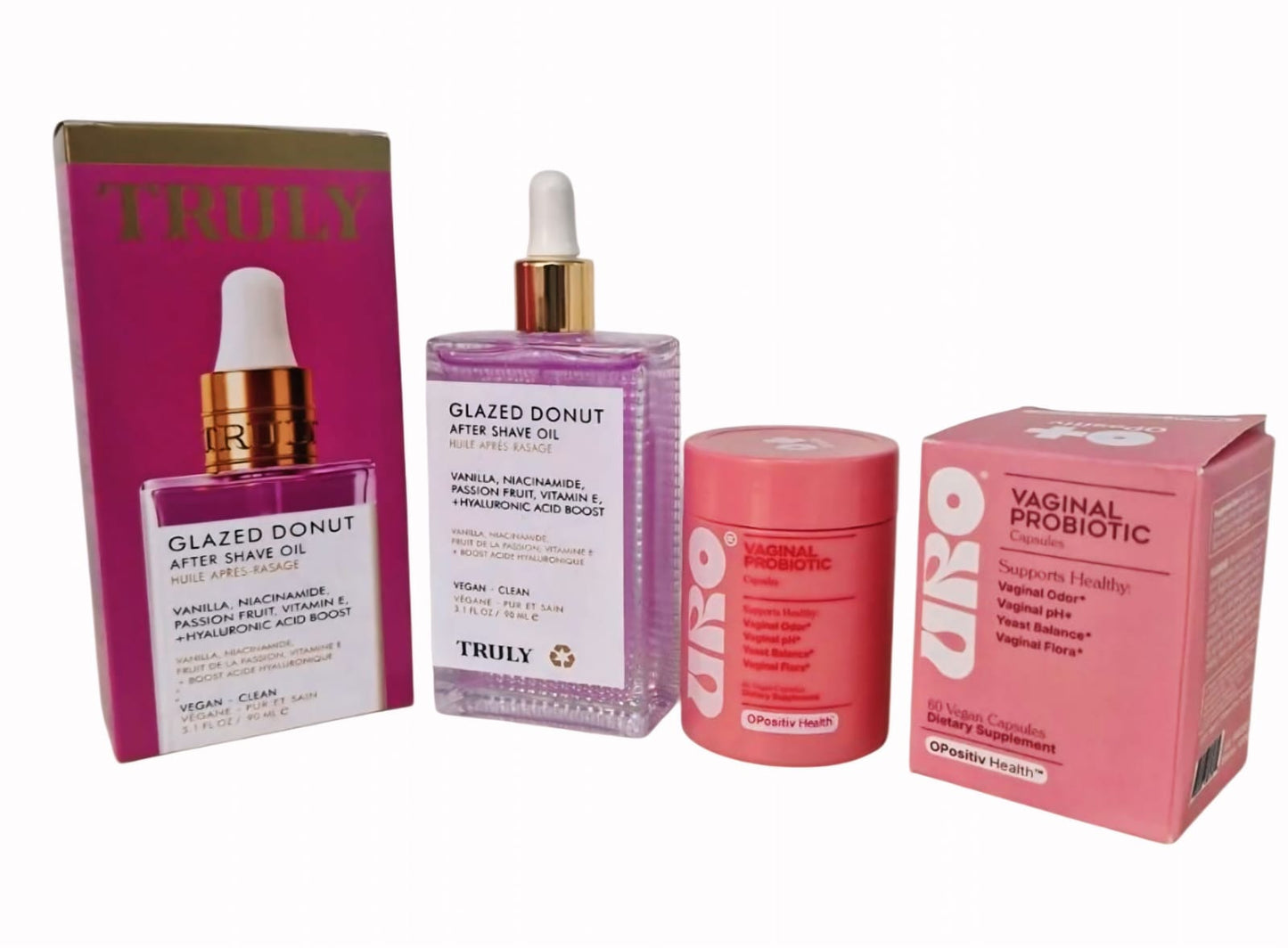 Combo Cuidado Íntimo Truly Glazed Donut + URO Probiotic