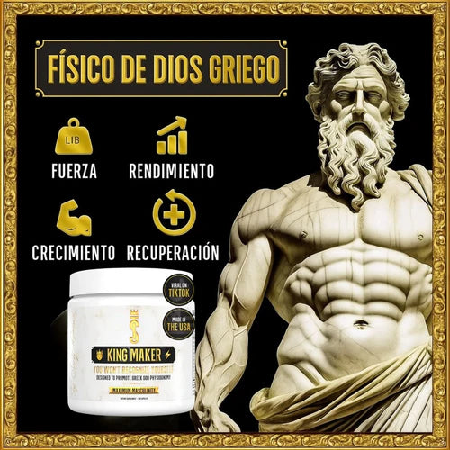 KING MAKER™ - Despierta tu virilidad, tu energía y tu confianza - POTENCIADOR DE TESTOSTERONA